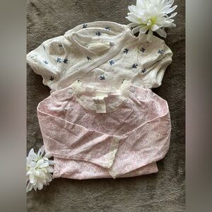 Adorable H&M Spring Baby Set - 100% Organic Cotton (NWOT) 2-4MOS